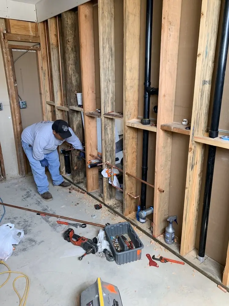 Commercial rough-in plumbing for Water Heater Replacement in Lake Orion